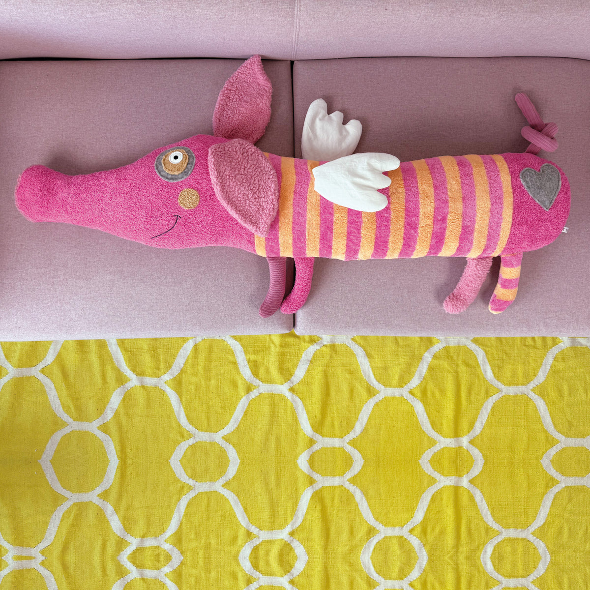 Bunny cuddly pillow “Holger Hase”