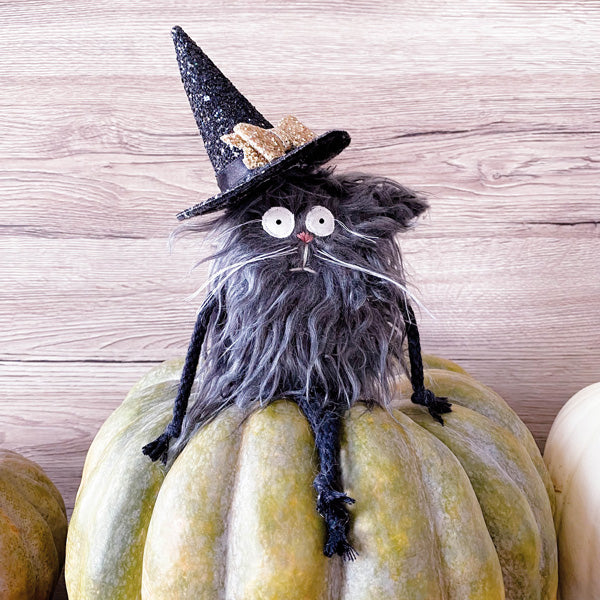 Geschenk für Katzenliebhaber: Kuscheltier Katze im Sack „Kater Fin“