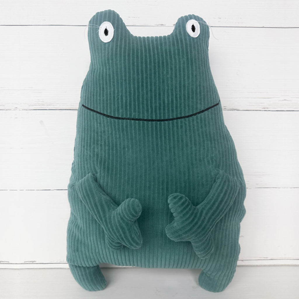 Geschenk für Froschfreunde: Kuschelkissen Frosch „Hanno“