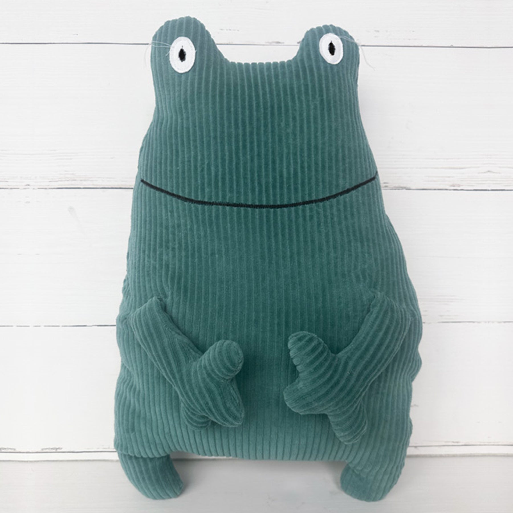 Geschenk für Froschfreunde: Kuschelkissen Frosch „Hanno“