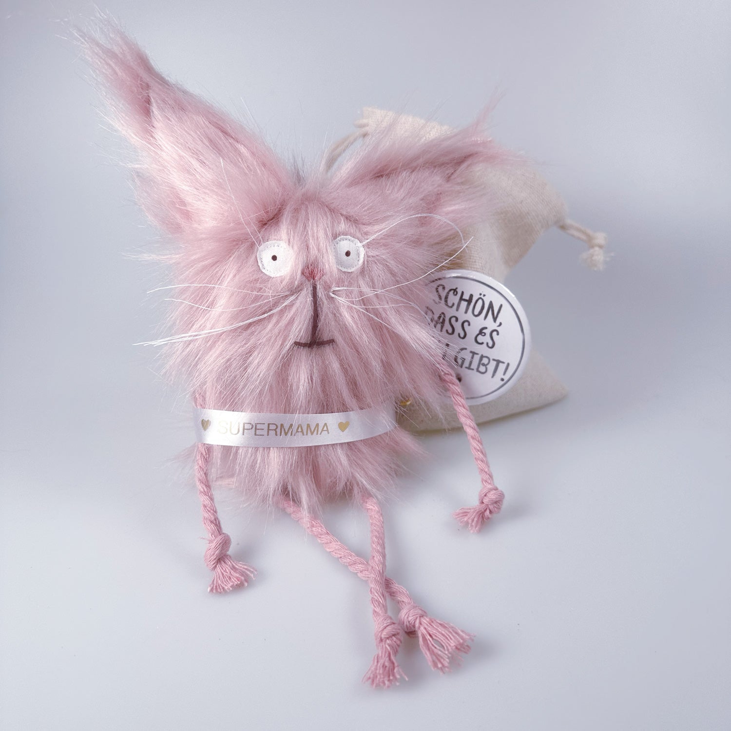 Kuscheltier Katze im Sack „Keks“