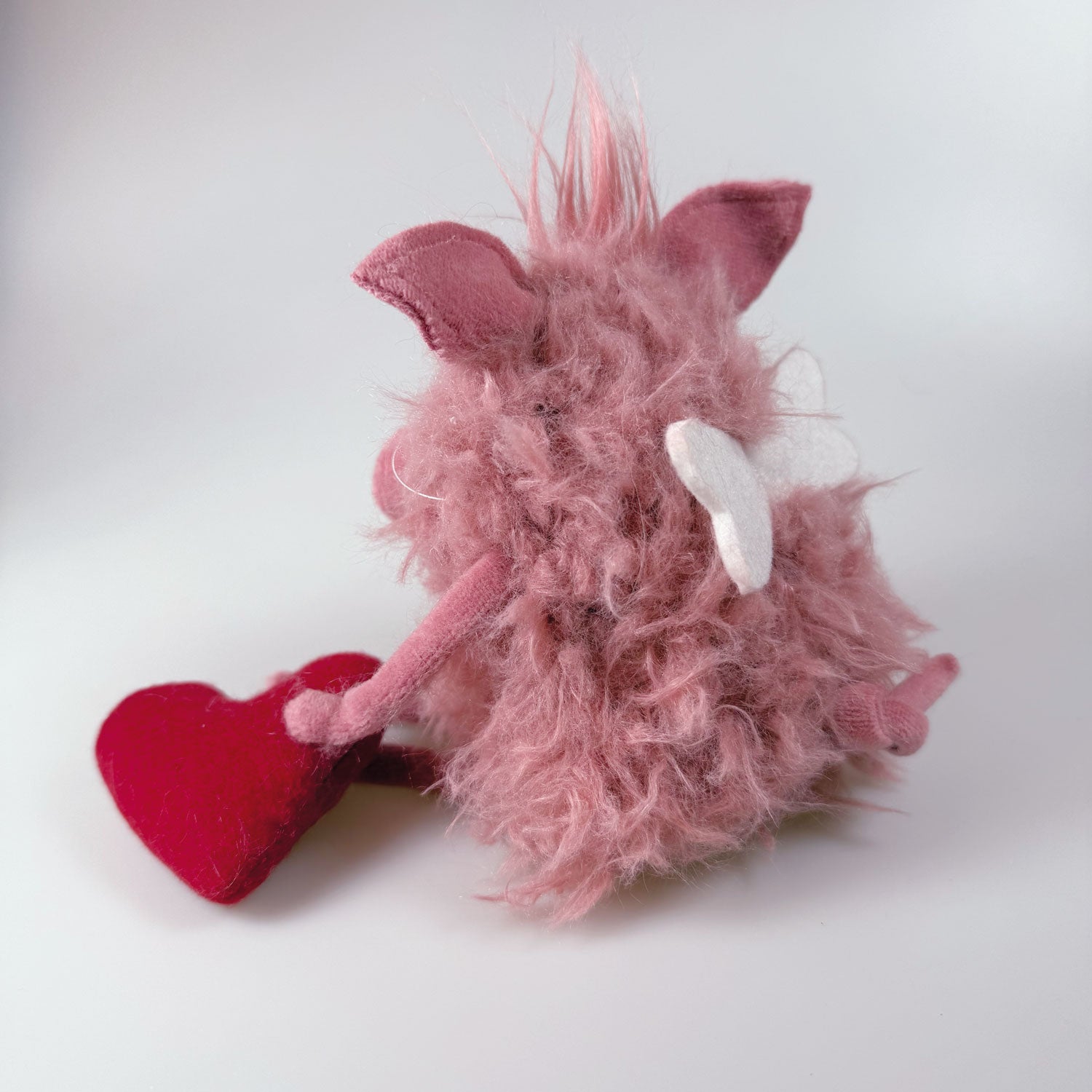 Kuscheltier Schutzengel-Schweinchen mit Herz „Knuffel“