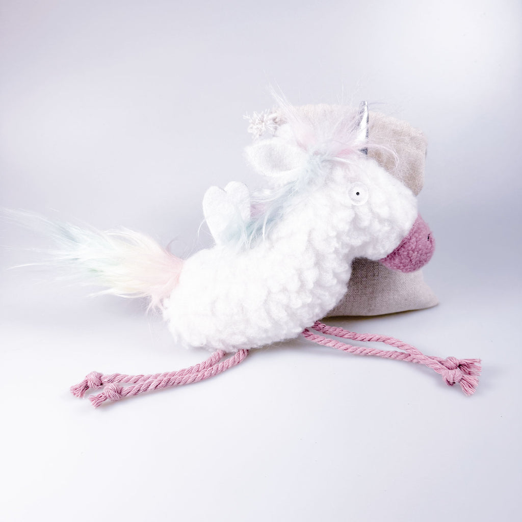 Kuscheltier Einhorn im Sack „Luna“