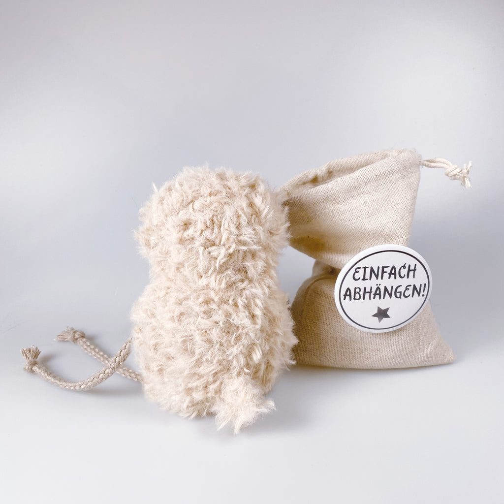 Kuscheltier Faultier im Sack „Oreo“