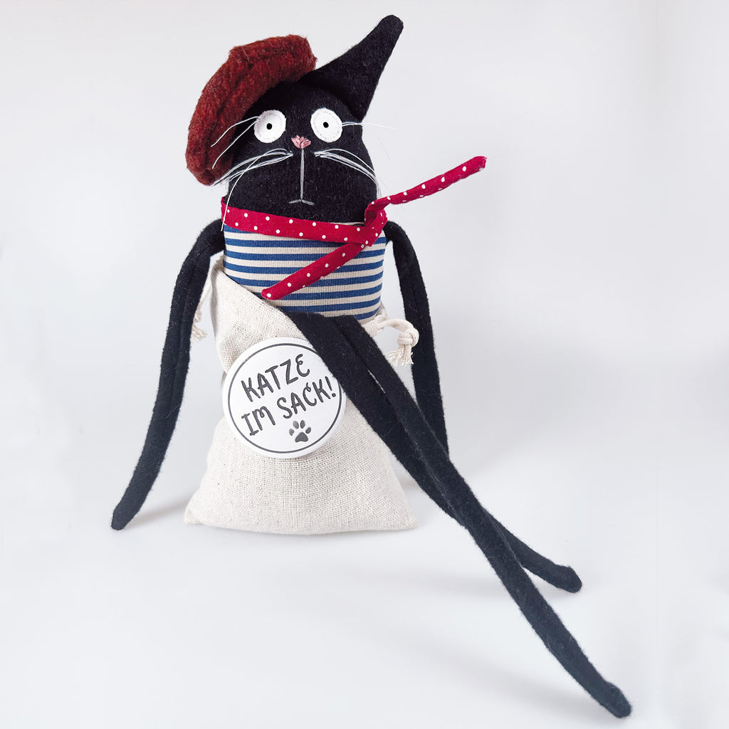 Cuddly toy cat for adults “Pablo”