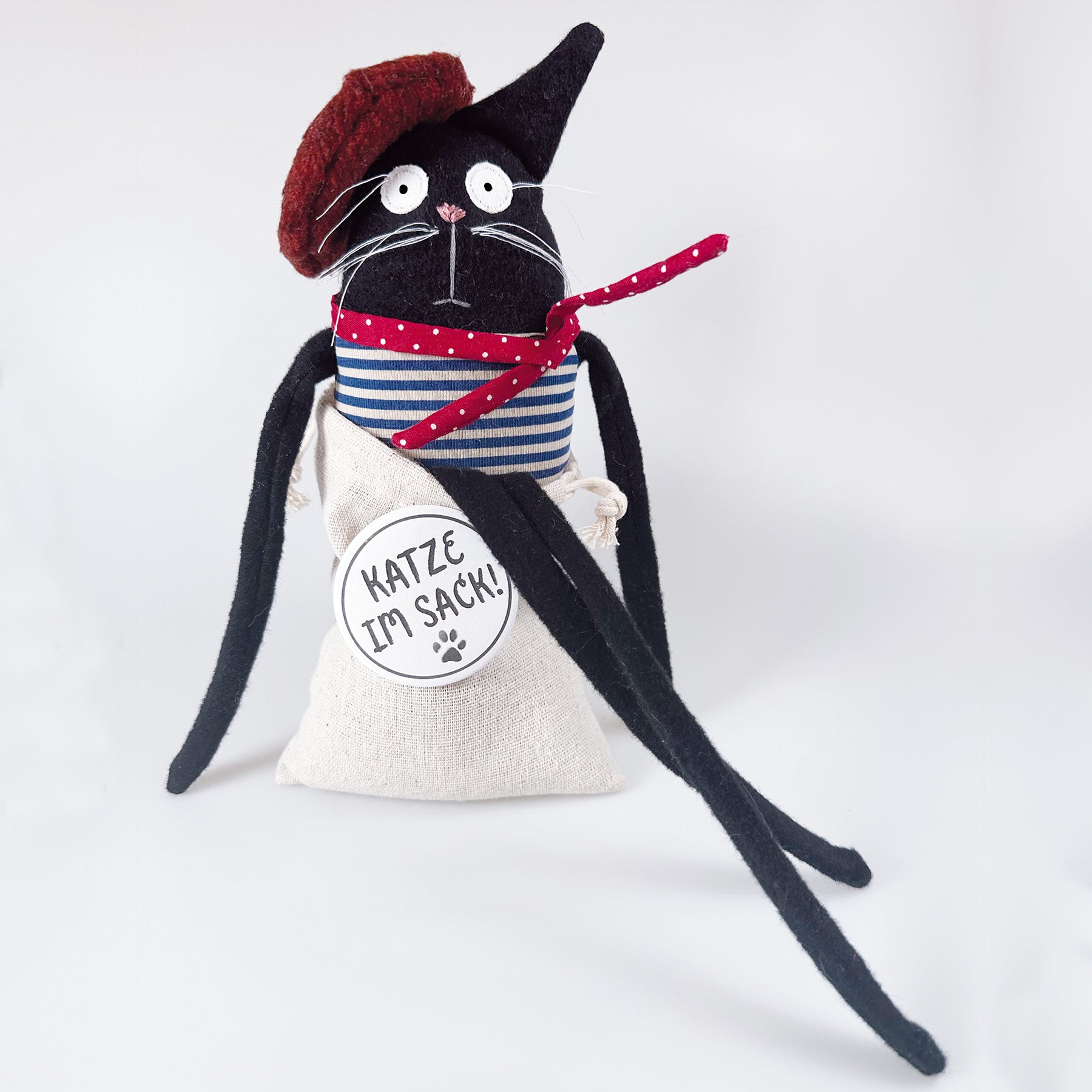 Cuddly toy cat for adults “Pablo”