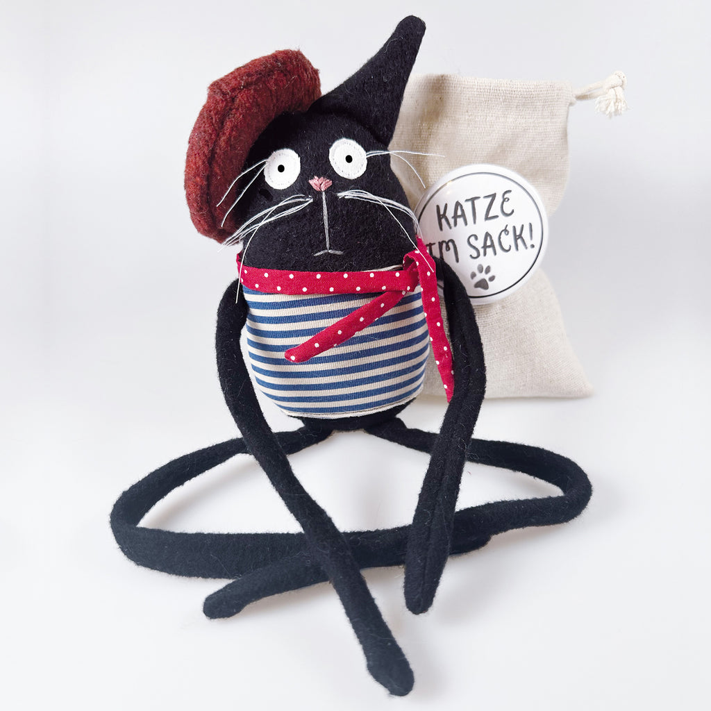 Cuddly toy cat for adults “Pablo”