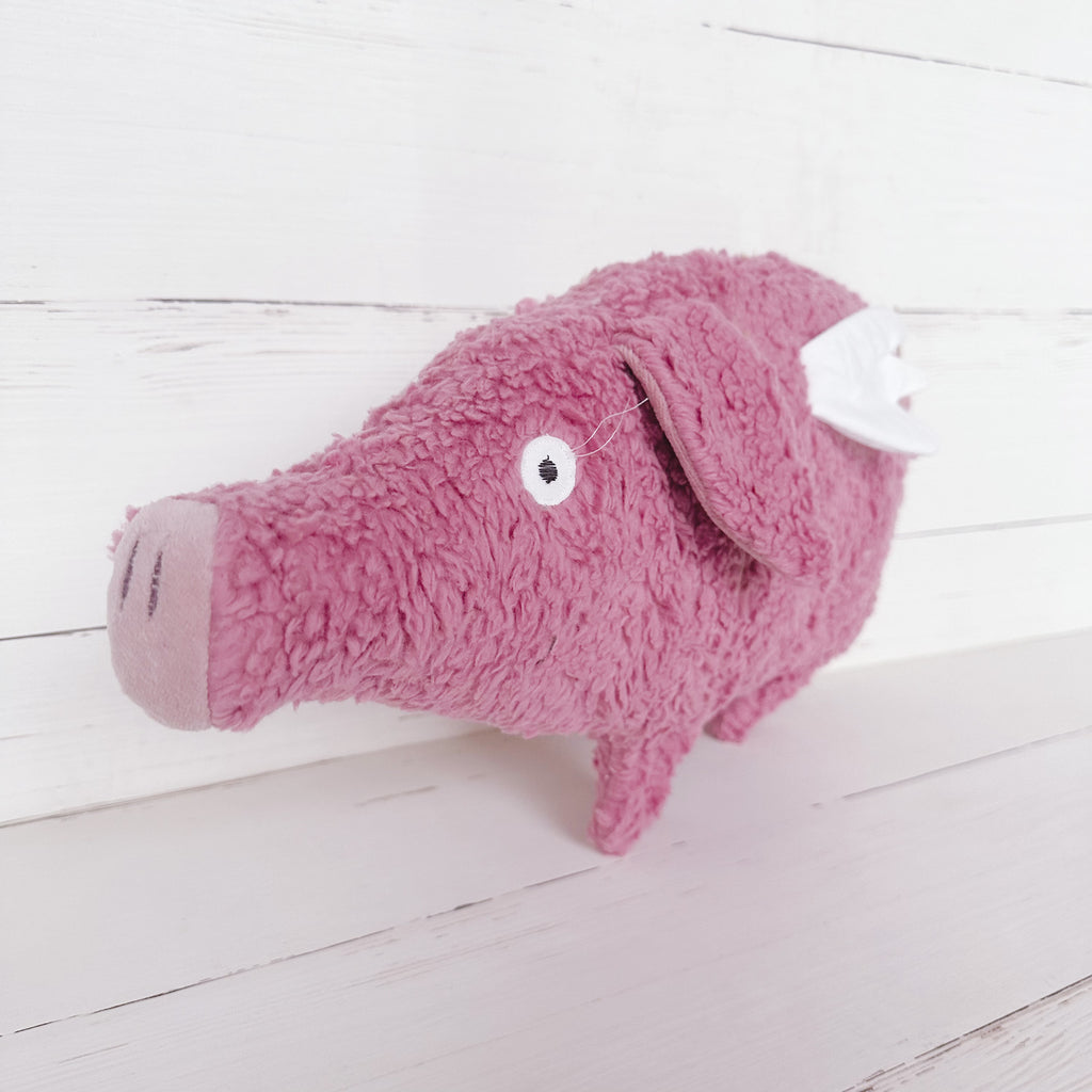 Schweine-Schutzengel-Kissen „Pebbles“