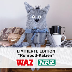 WAZ/NRZ LIMITIERTE - EDITION Ruhrpott - Katze "Stulle"