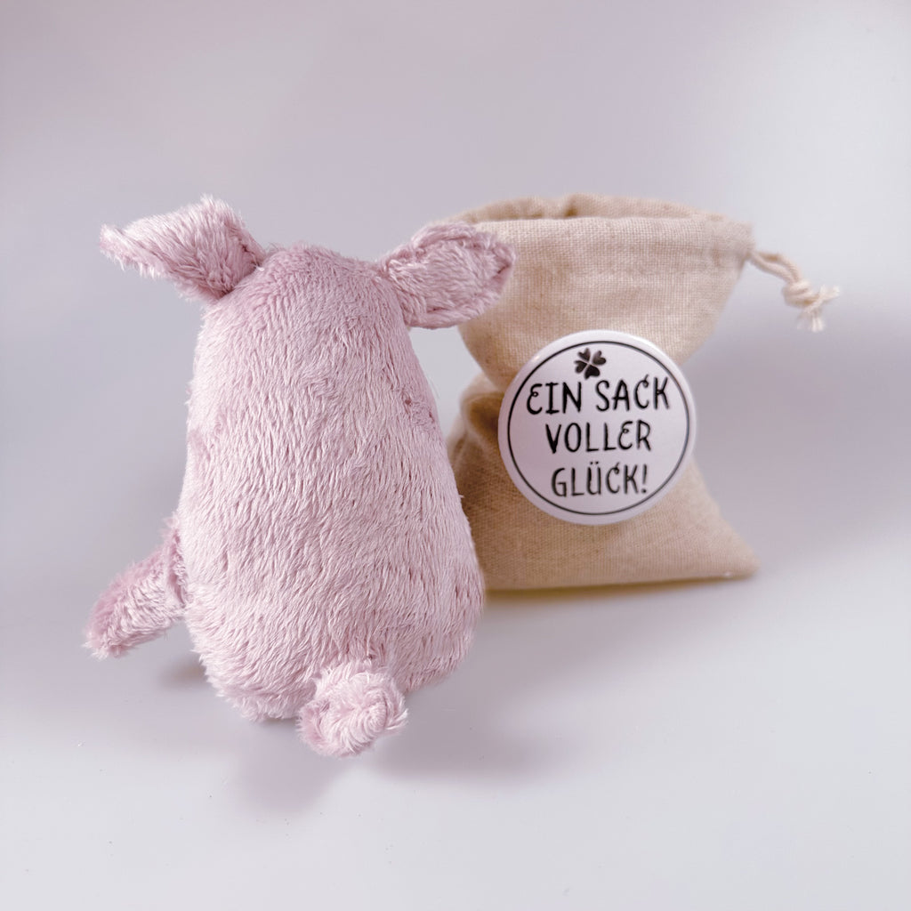 Glücksschwein im Sack „Baptiste“