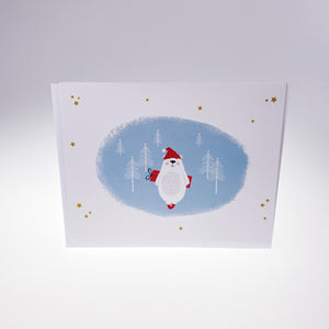 Weihnachtskarte “Eisbär“