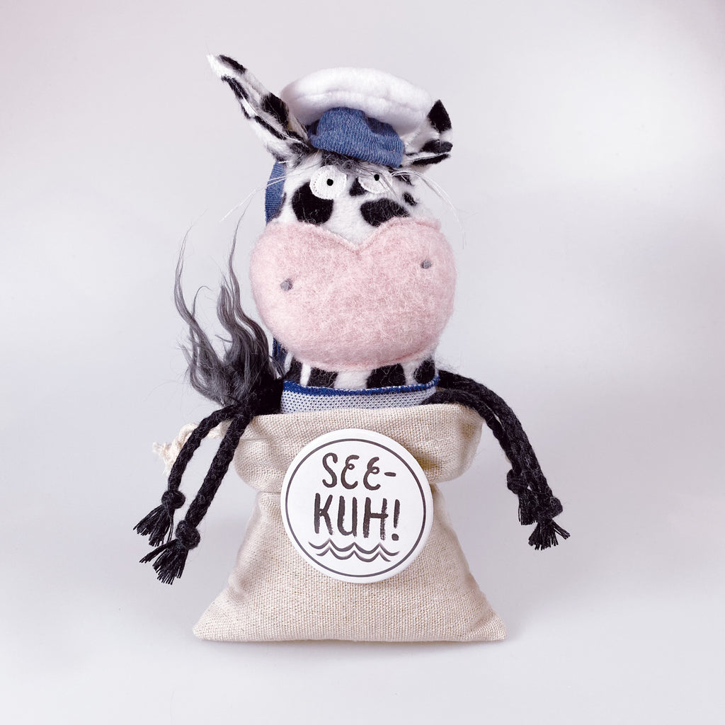 Seekuh im Sack „Frida“