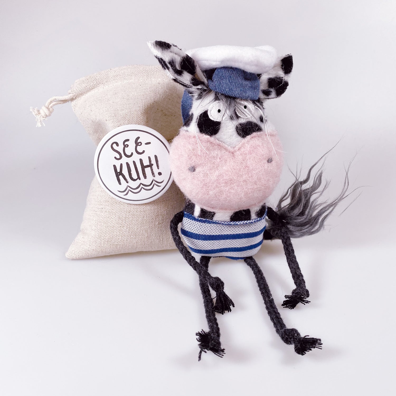 Seekuh im Sack „Frida“