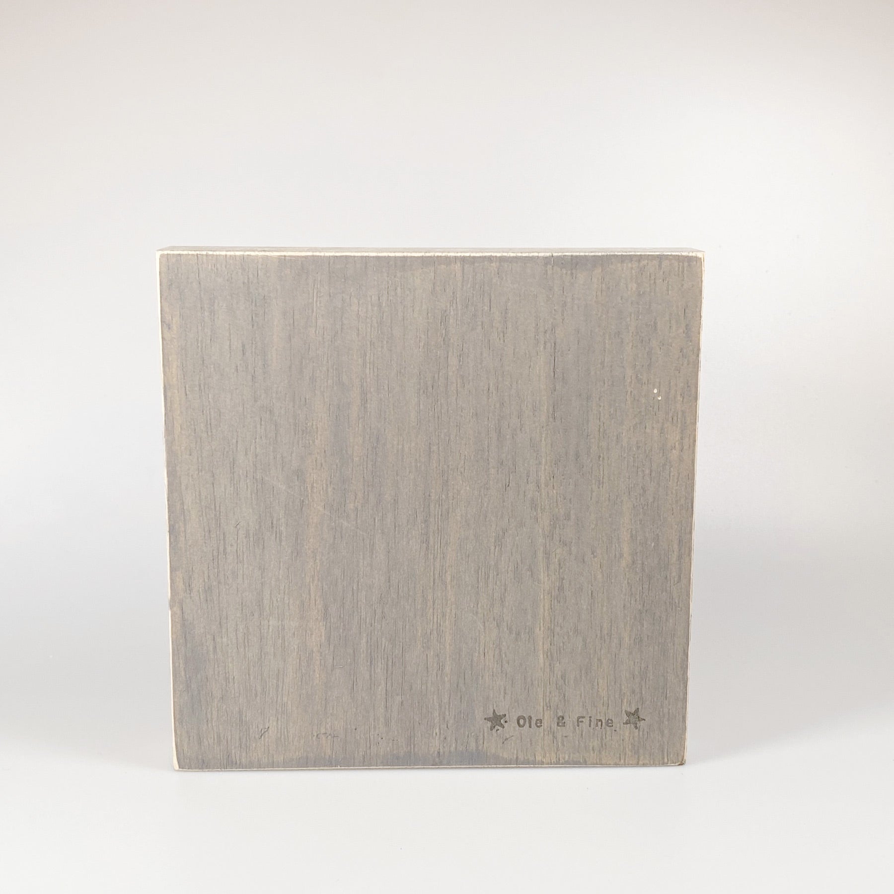 Großes Holzbild "Herz" braun/grau