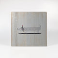 Large wooden picture "Hot dog" grey