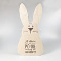 Holzbild "Hase" shape, groß