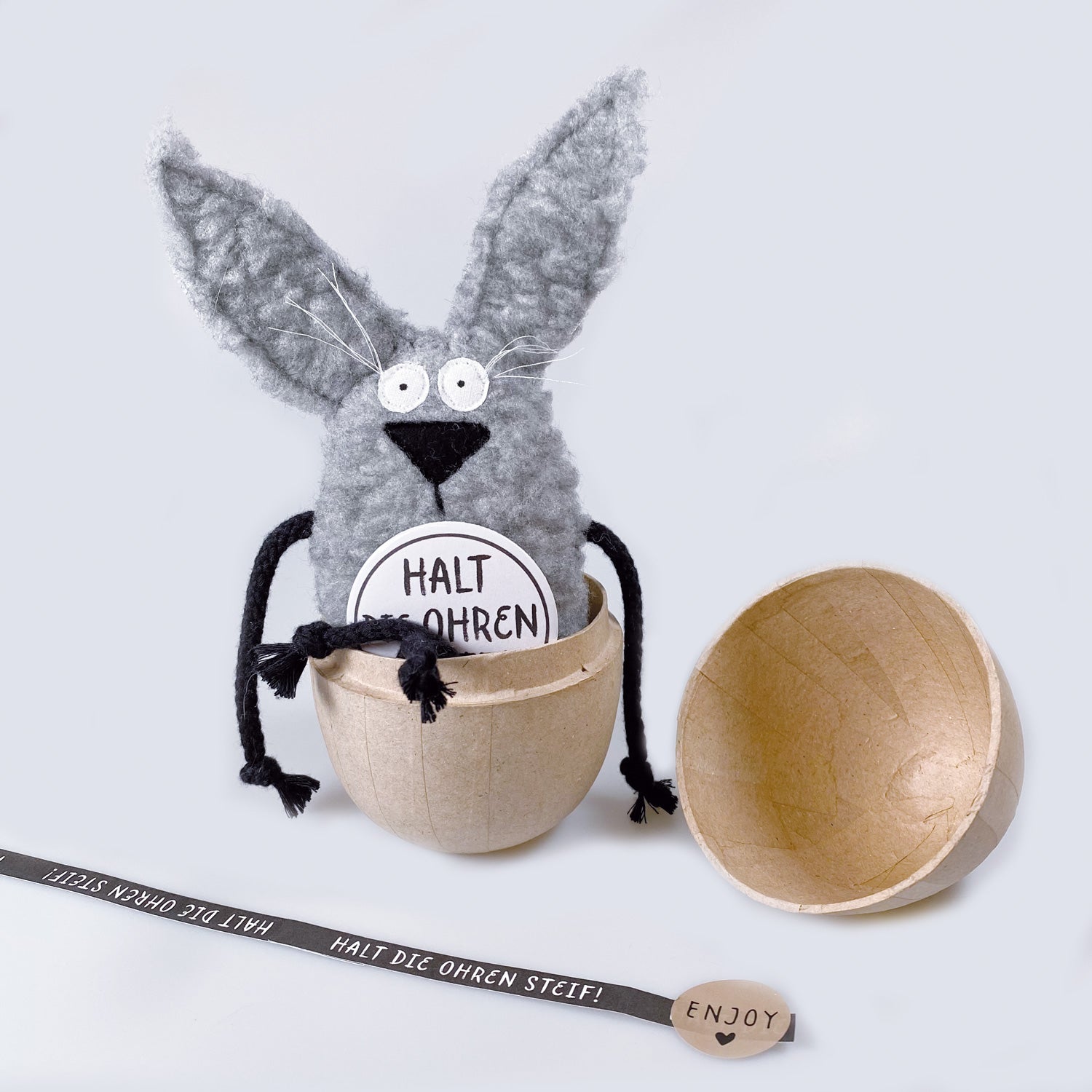 Kuscheltier, Hase im Ei „Jotte“