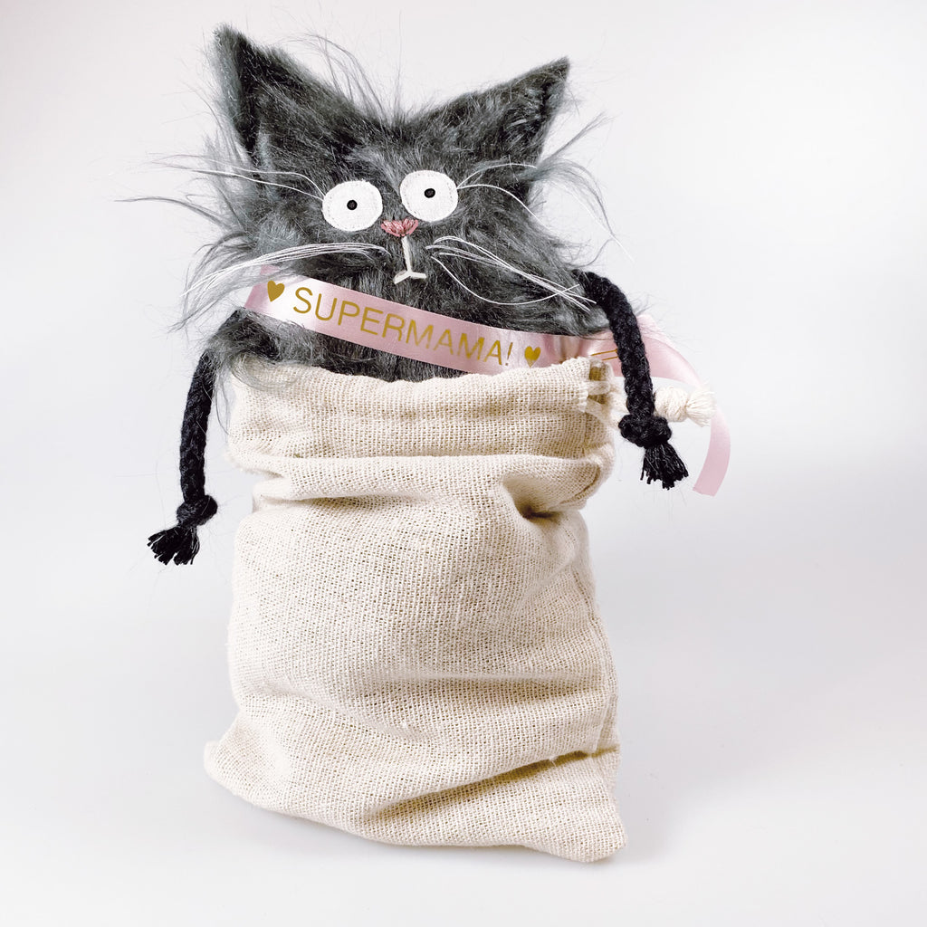 Kuscheltier Katze im Sack „Lilou“