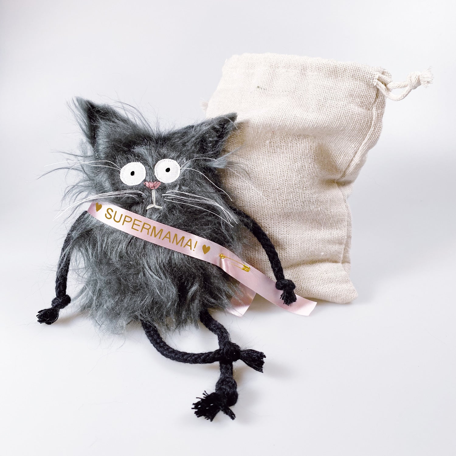 Kuscheltier Katze im Sack „Lilou“