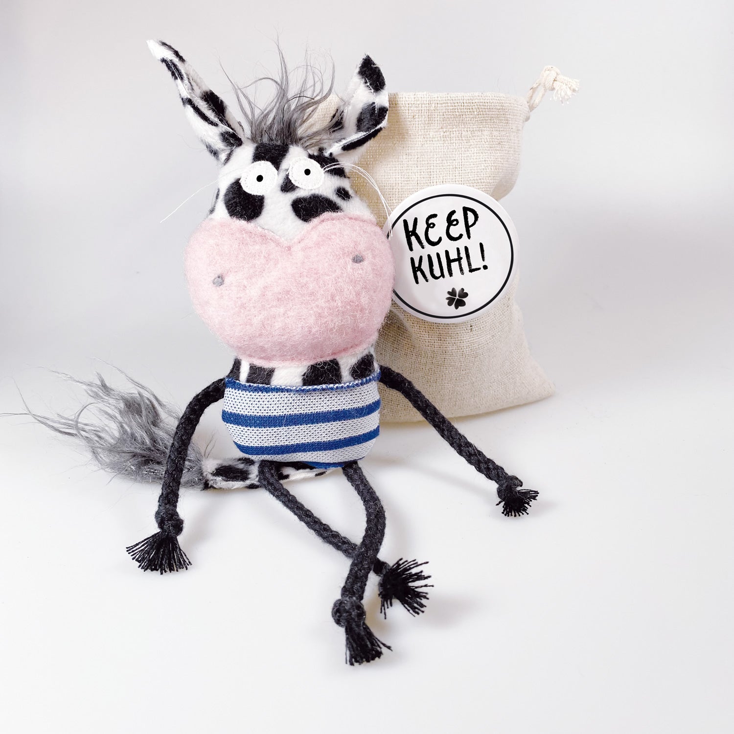 Kuh im Sack „Lotta“