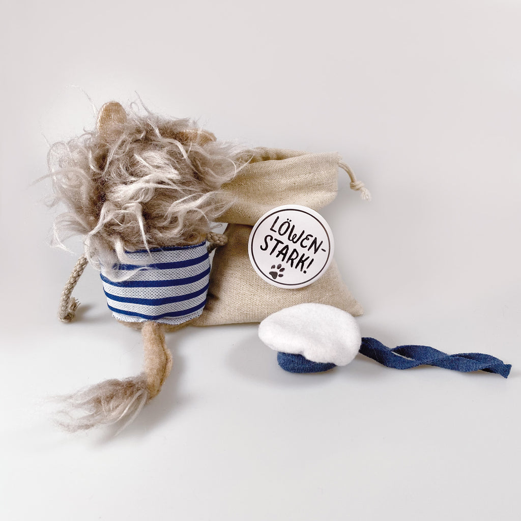 Seelöwe im Sack „Löwe Jogy“
