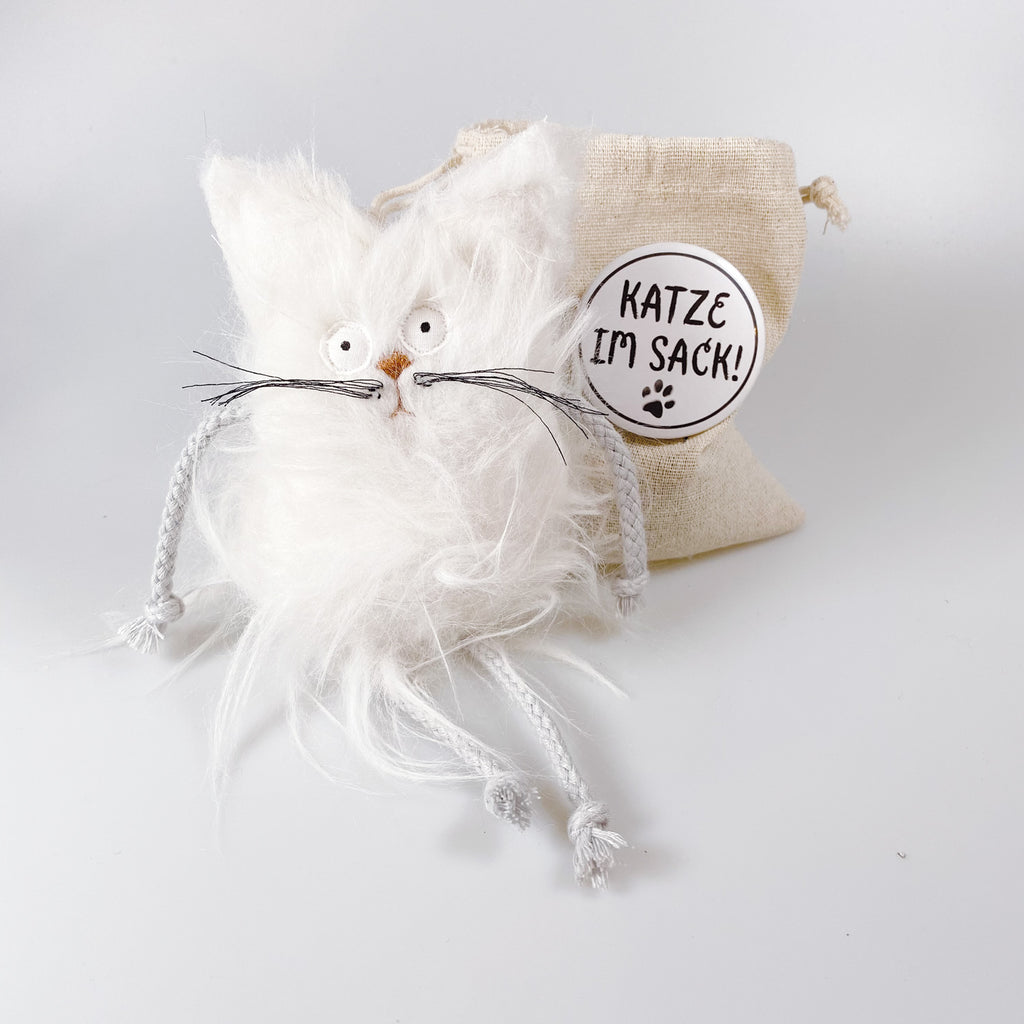 Kuscheltier Katze im Sack „Lucy“
