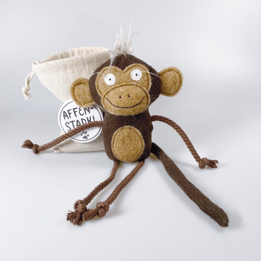Kuscheltier Affe im Sack „Mats“