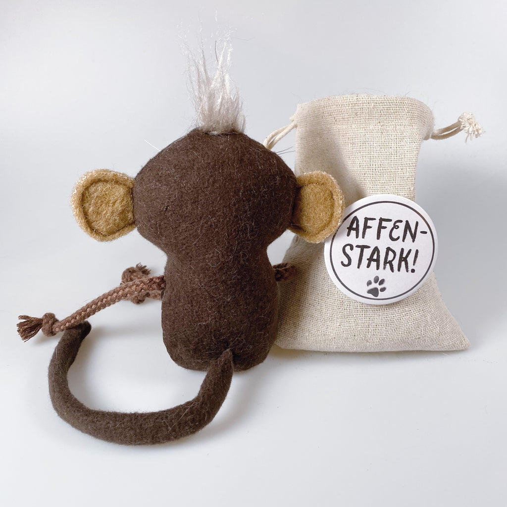 Kuscheltier Affe im Sack „Mats“