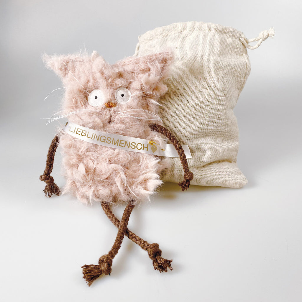 Kuscheltier Katze im Sack „Motsi“