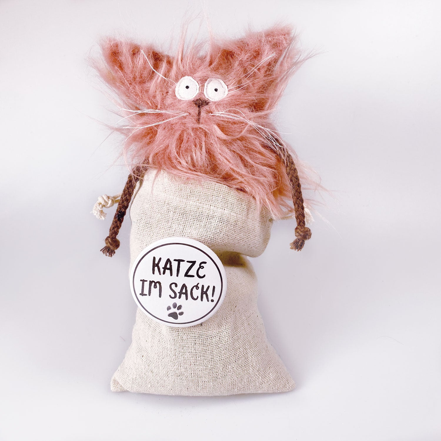 Kuscheltier Katze im Sack „Fips“