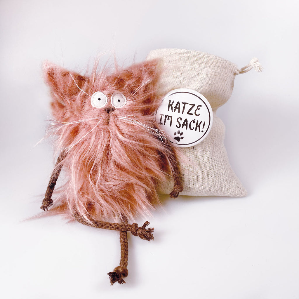 Kuscheltier Katze im Sack „Fips“