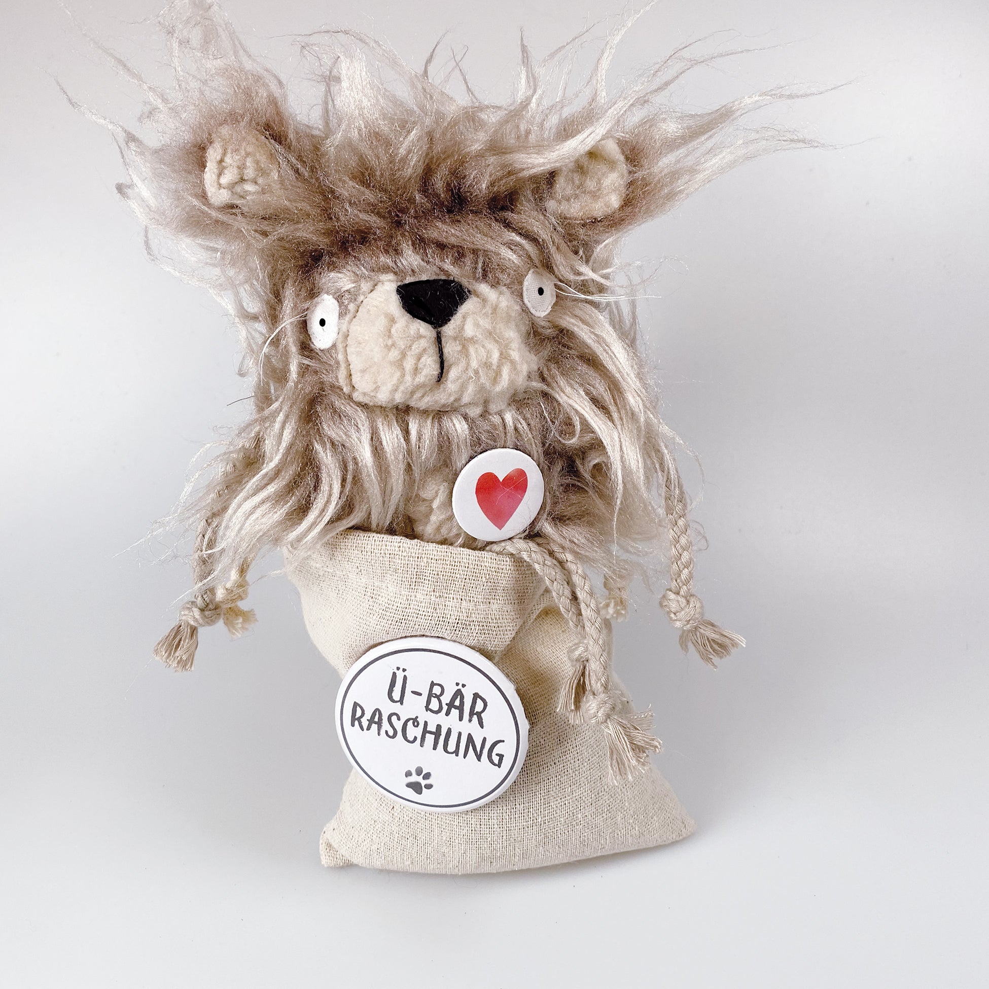 Kuscheltier Bär im Sack „Per“
