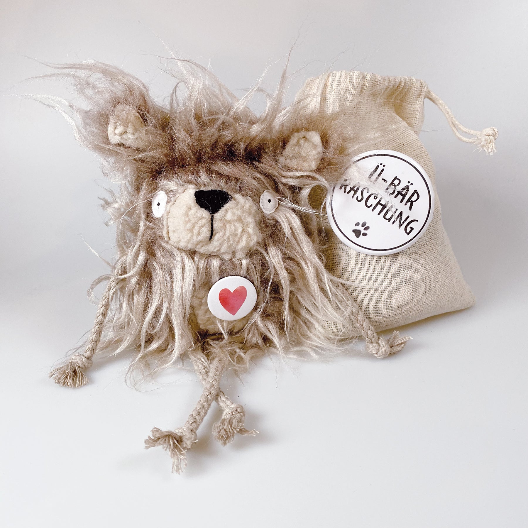 Kuscheltier Bär im Sack „Per“