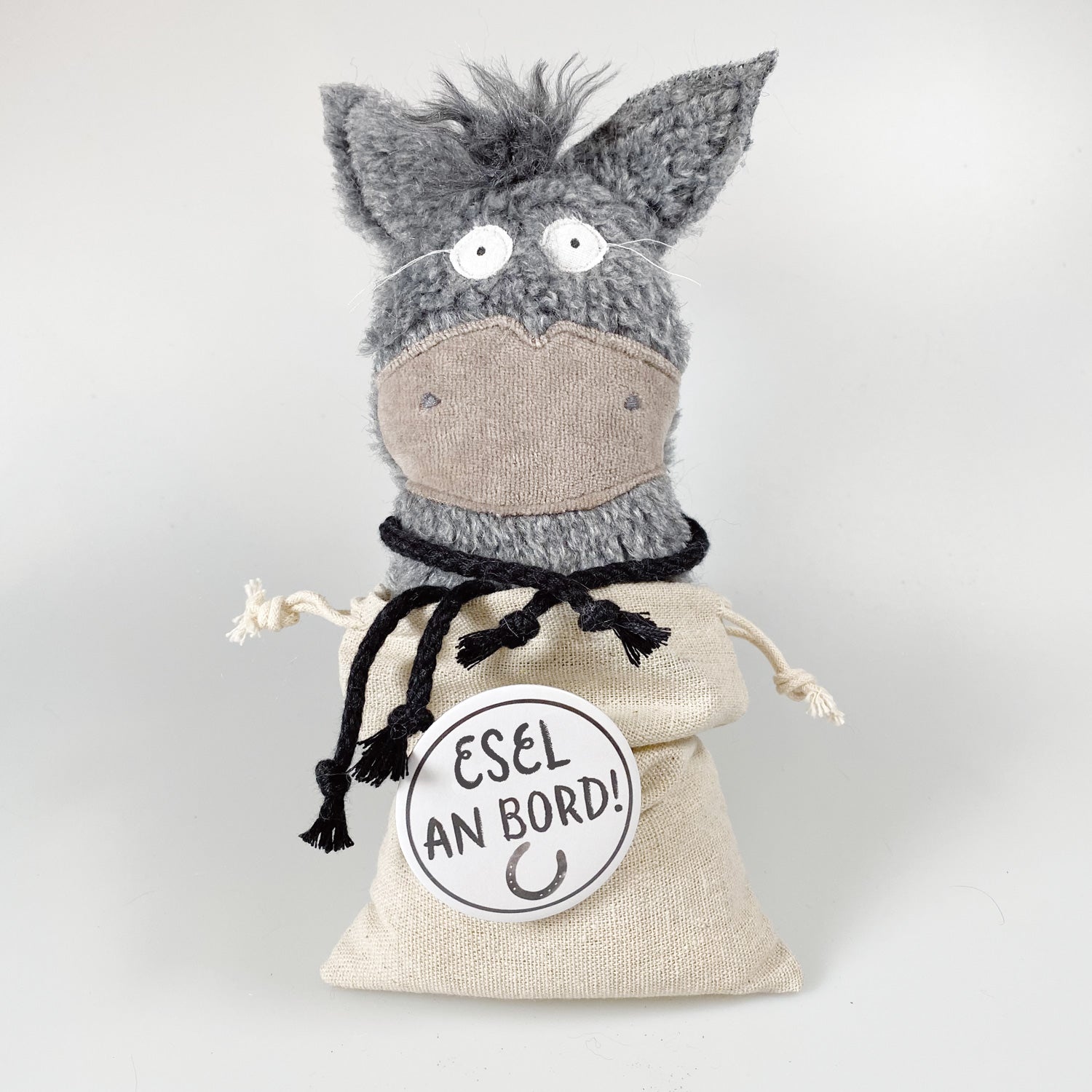 Kuscheltier Esel im Sack „Petter“