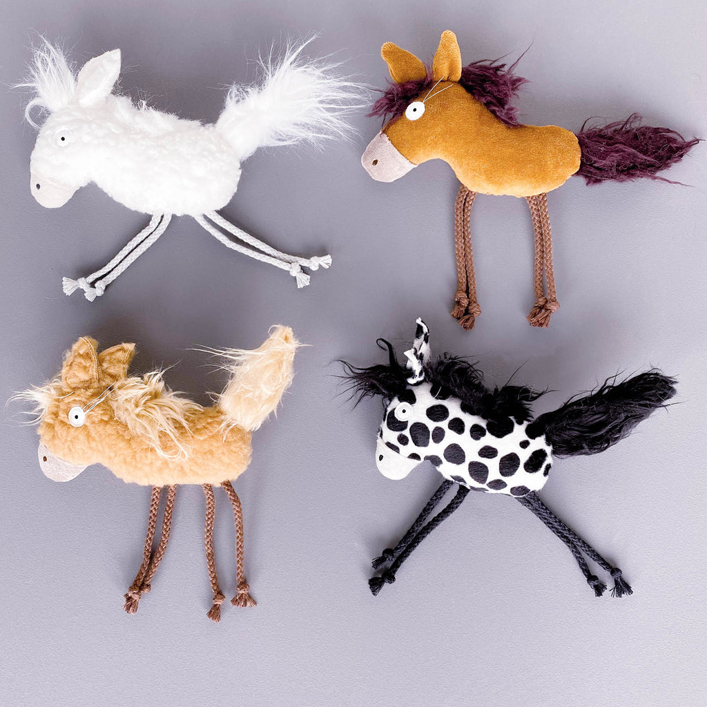 Kuscheltier Pony im Sack „Dots“