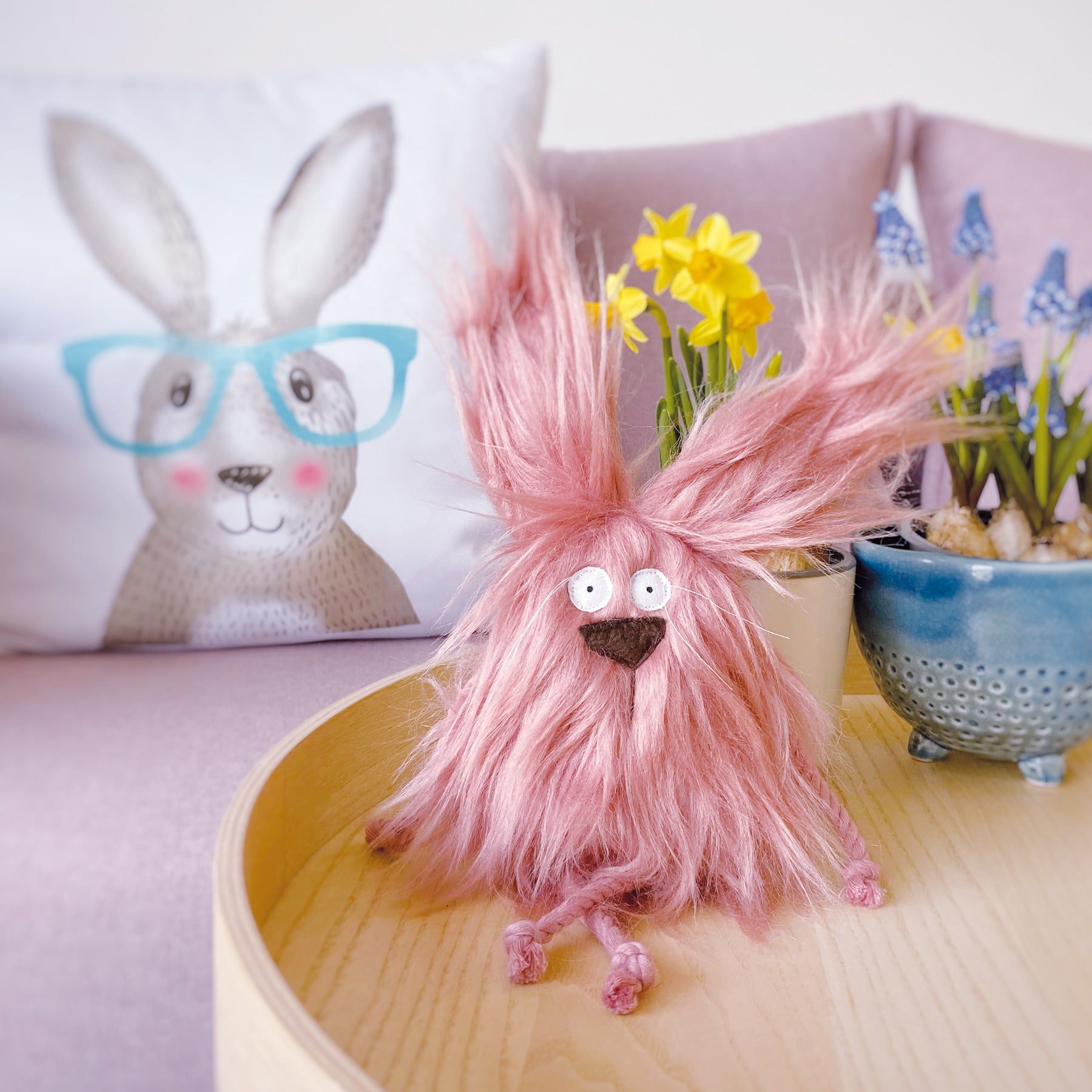 Kuscheltier, Hase im Ei „Smilla“