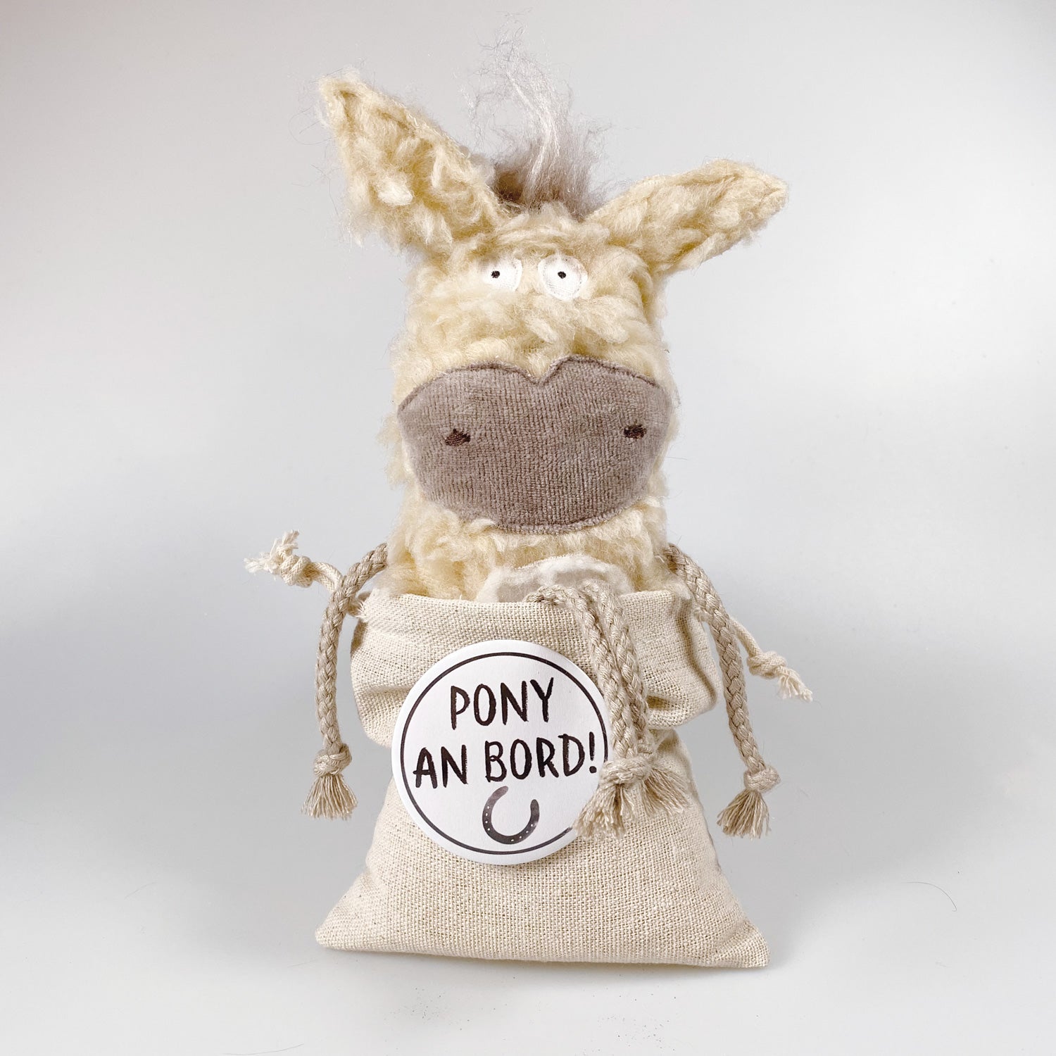 Kuscheltier Pony im Sack „Seppi“