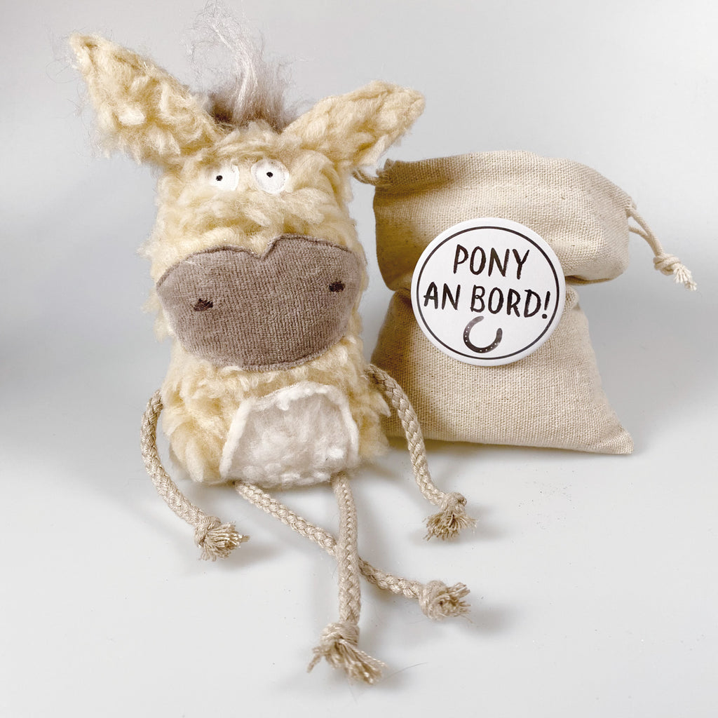 Kuscheltier Pony im Sack „Seppi“