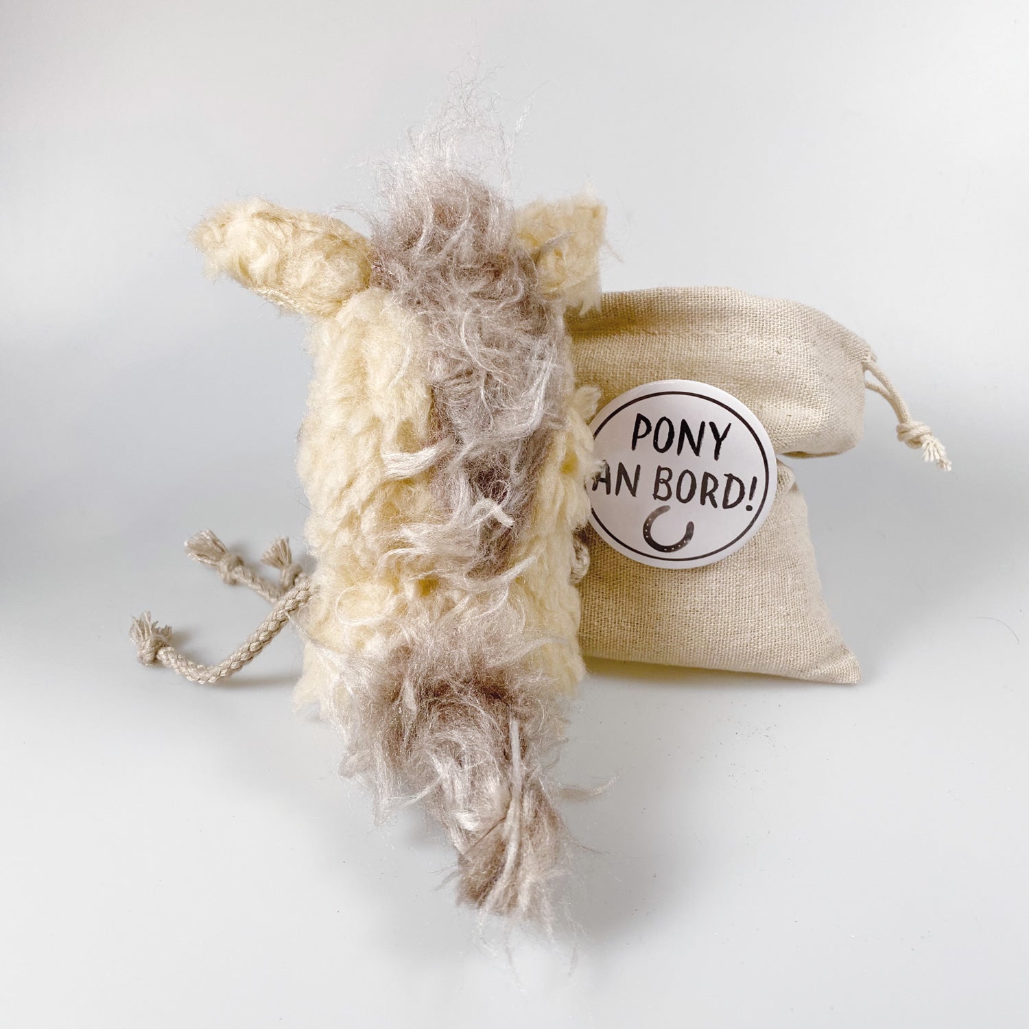 Kuscheltier Pony im Sack „Seppi“
