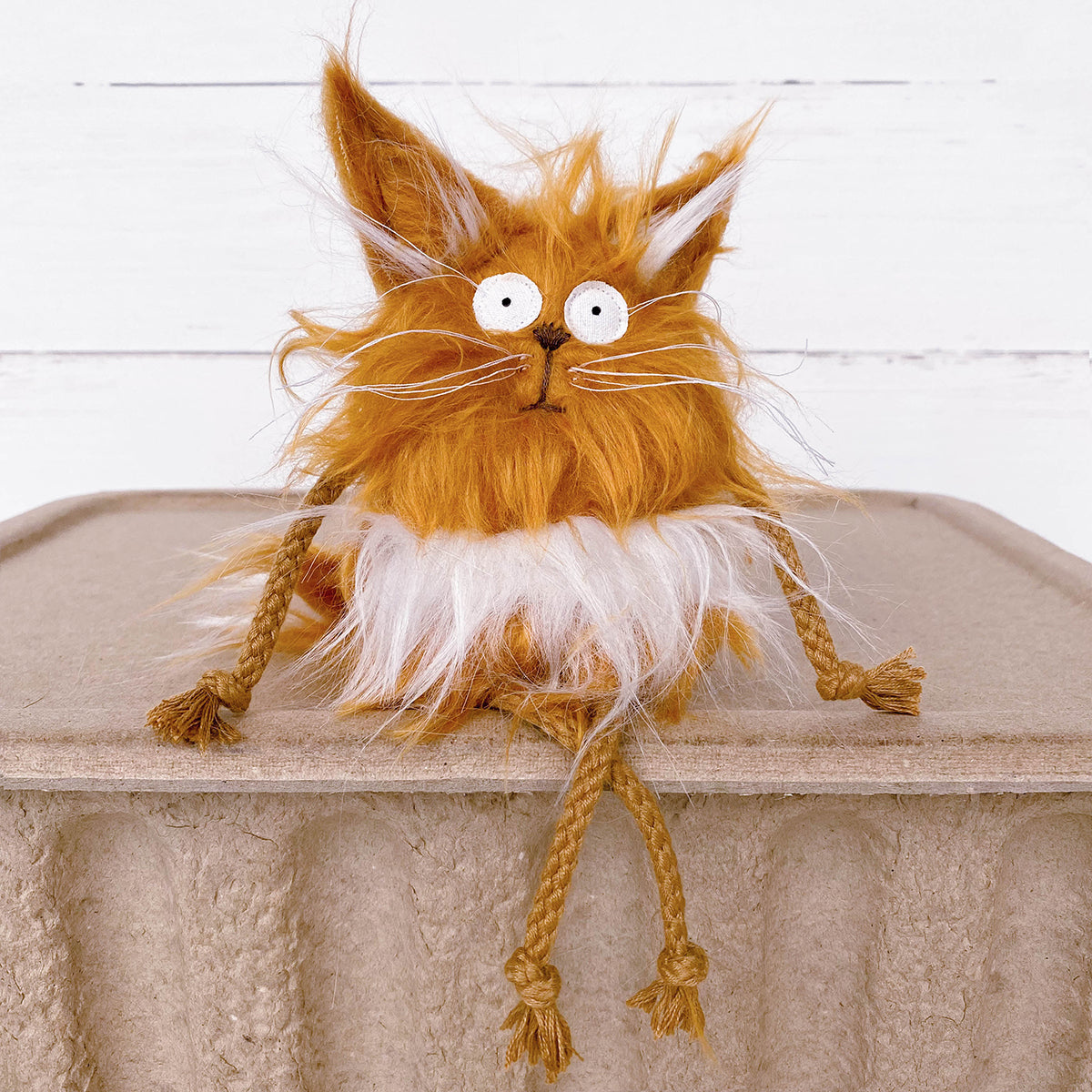 Kuscheltier Katze im Sack „Tigerlilli“