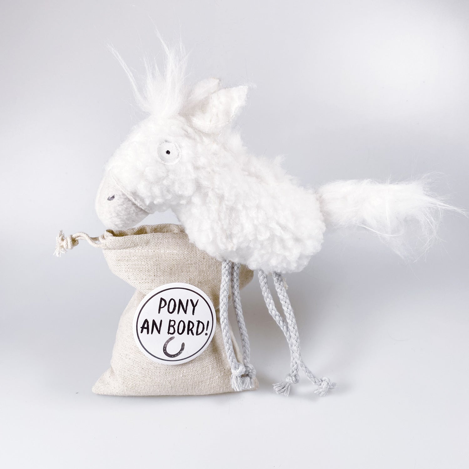 Cuddly toy pony in a bag “Vida”
