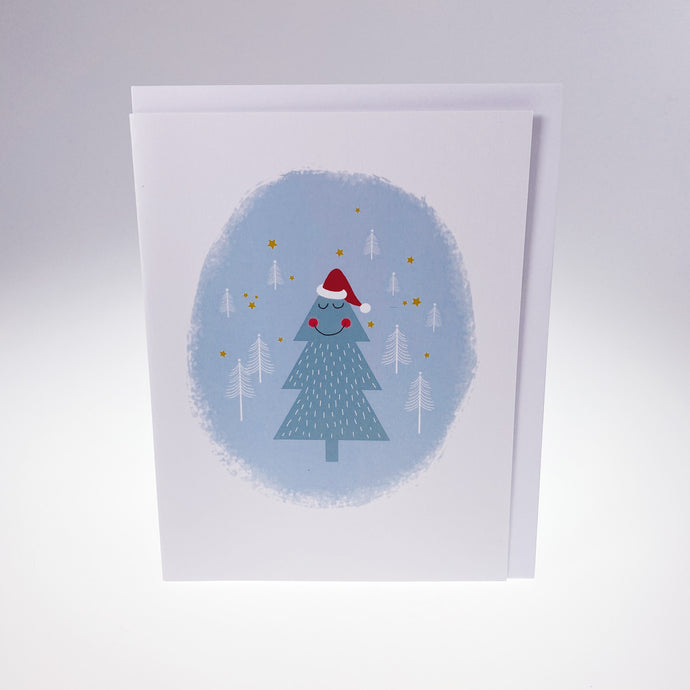 Weihnachtskarte “Fröhlicher Weihnachtsbaum“