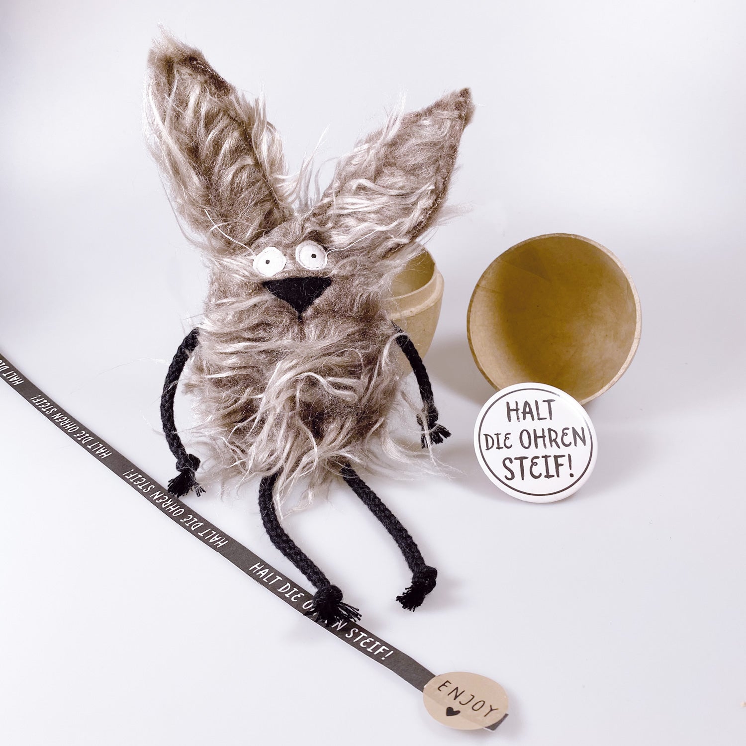 Kuscheltier, Hase im Ei „Wuschel“