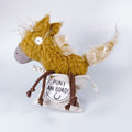 Soft toy pony in a bag “Levi”