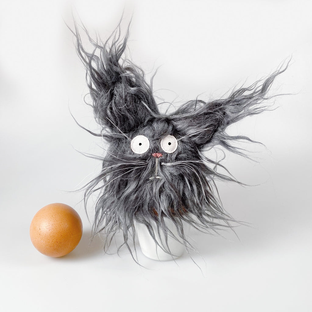 Katzenpaar „Elmo“ und "Snorre" die Eierwärmer