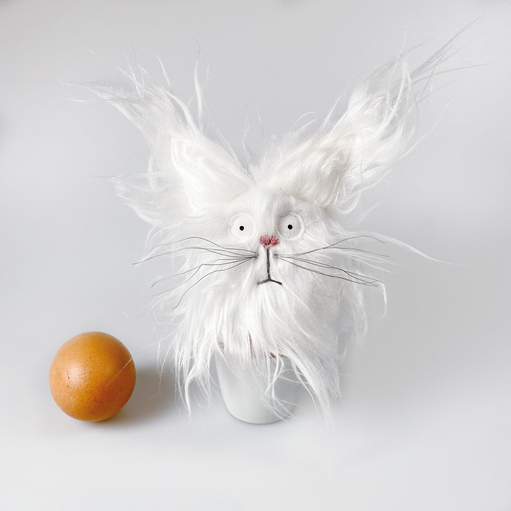 Katzenpaar „Elmo“ und "Snorre" die Eierwärmer